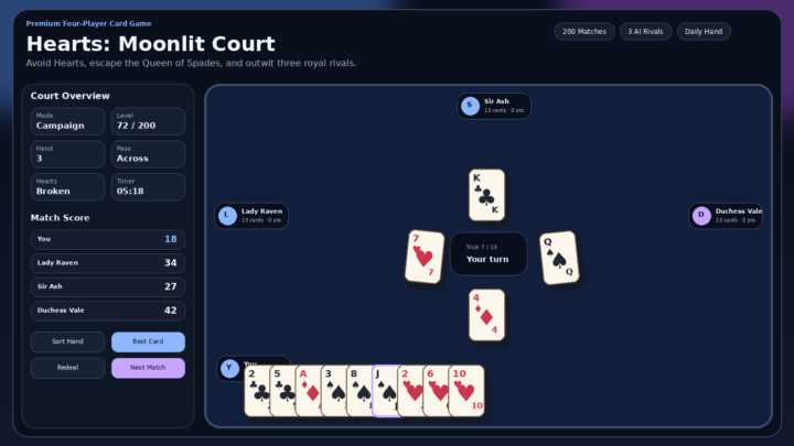 Hearts: Moonlit Court