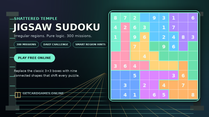 Jigsaw Sudoku: Shattered Temple
