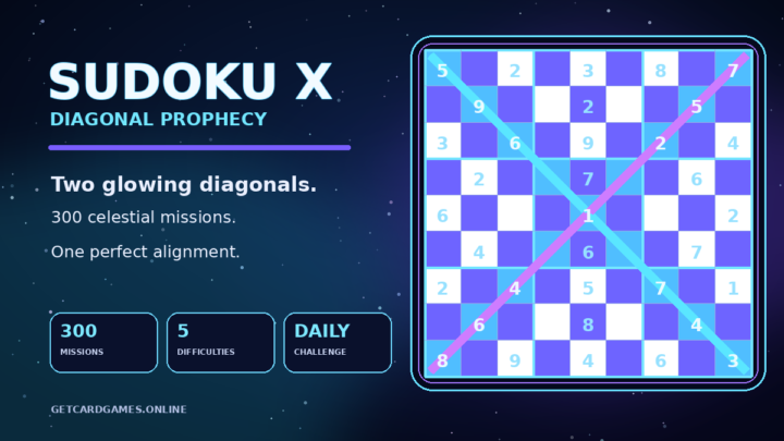 Sudoku X: Diagonal Prophecy
